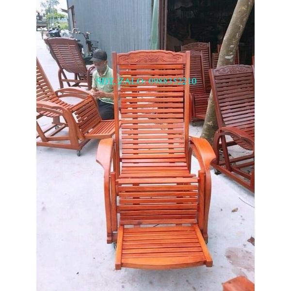 Ghế lười gỗ tự nhiên