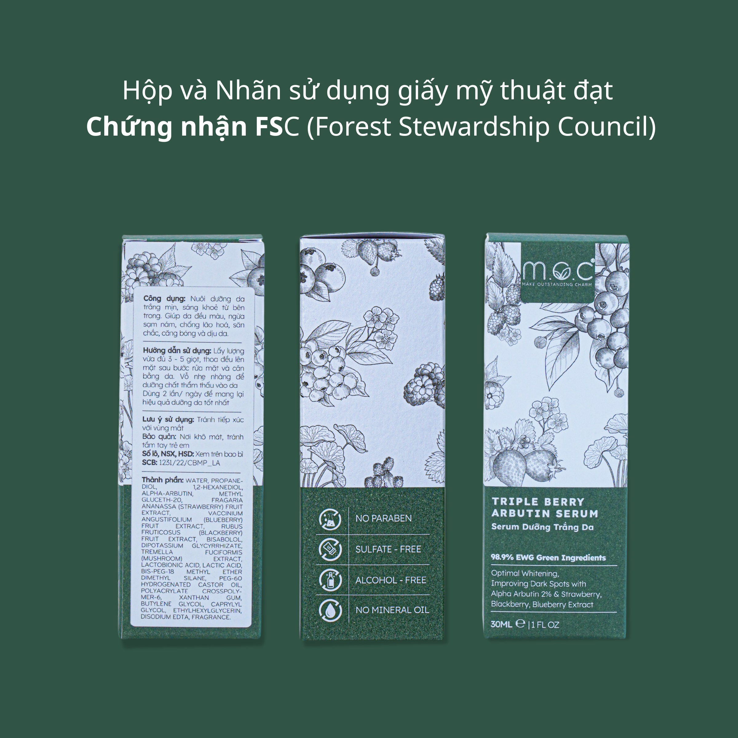 SERUM TRẮNG DA ARBUTIN - 30ML