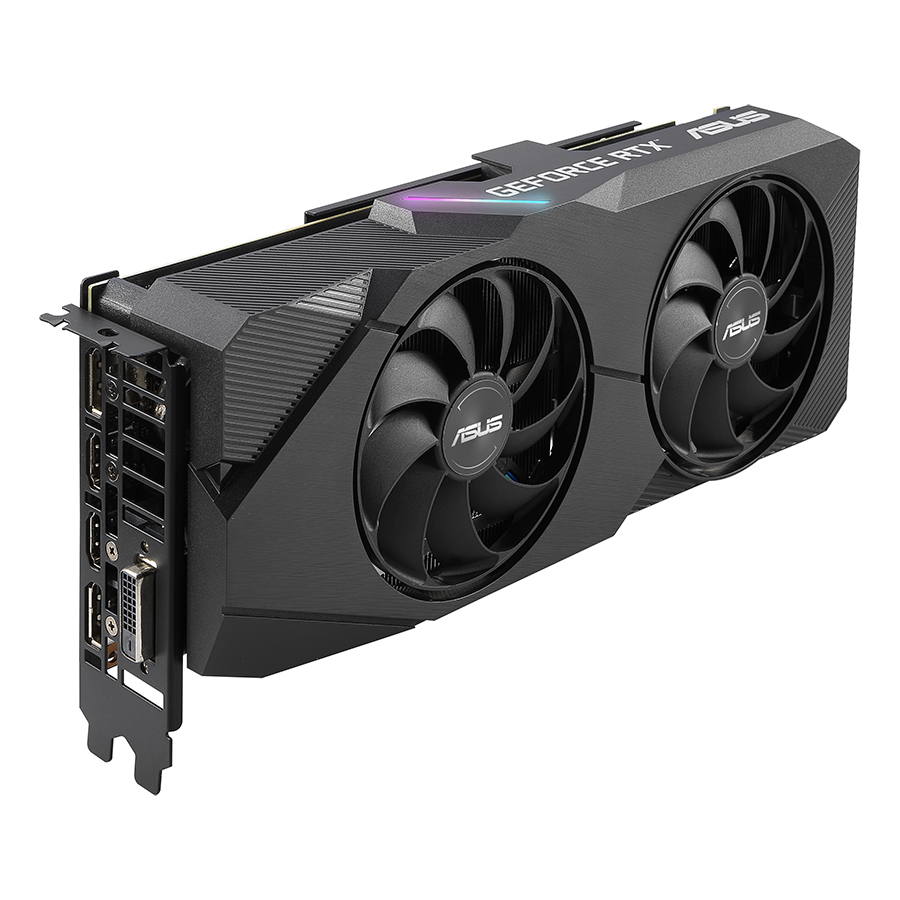 Card Màn Hình VGA ASUS DUAL-RTX2060S-A8G-EVO GDDR6 8GB 256-bit - Hàng Chính Hãng