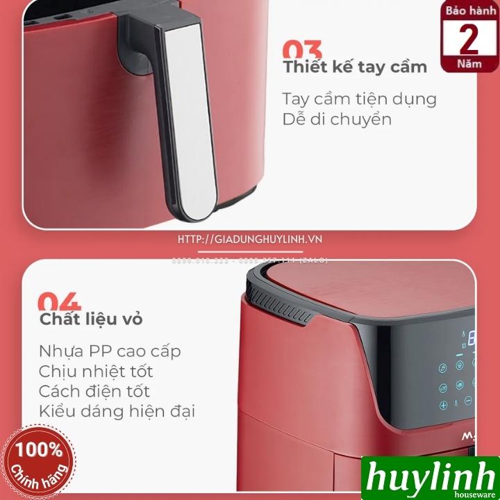 Nồi chiên không dầu điện tử Magic ECO AC-123 - 7 lít - 1800W - 12 Menu - Hàng chính hãng