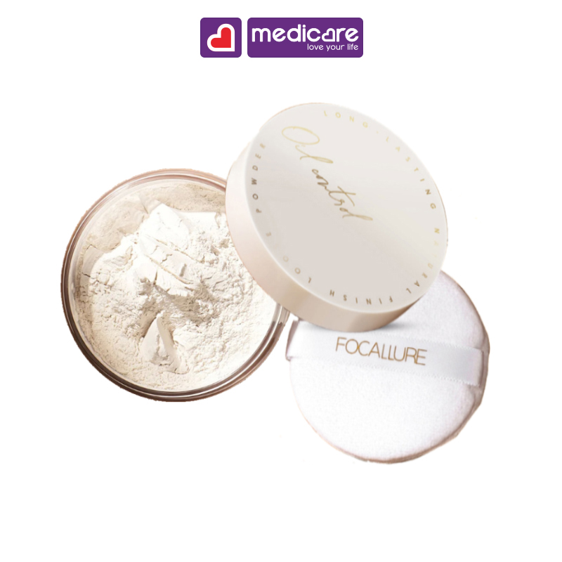 Phấn phủ bột FOCALLURE kiềm dầu 12g