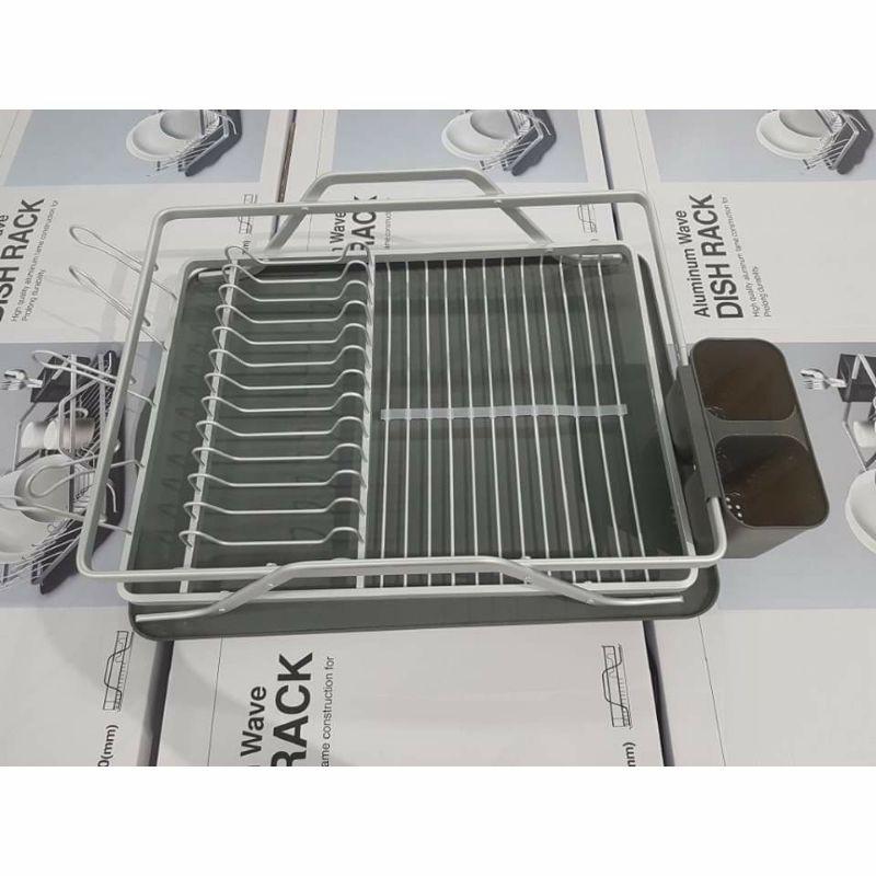 Kệ Úp Chén Dĩa 1 Tầng Bằng Nhôm Nhẹ Cao Cấp LDR205