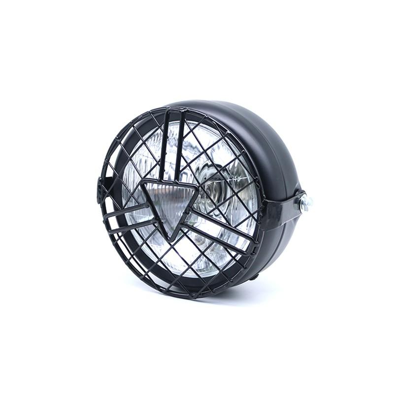 Đèn pha xe máy 6.5 " kèm bao che bảo vệ