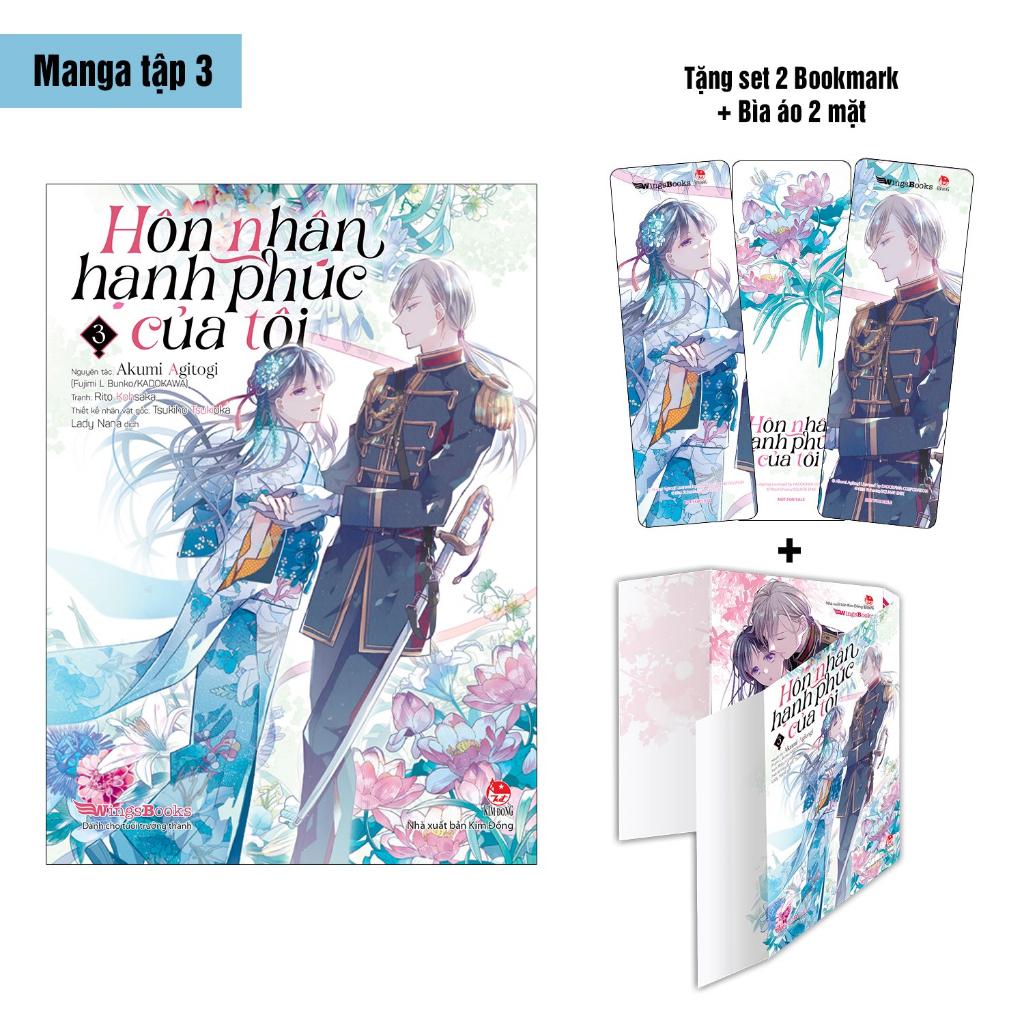 Truyện tranh Hôn nhân hạnh phúc của tôi - Tập 3 - Tặng kèm 2 Bookmark - Tái bản - Wingsbooks - NXB Kim Đồng