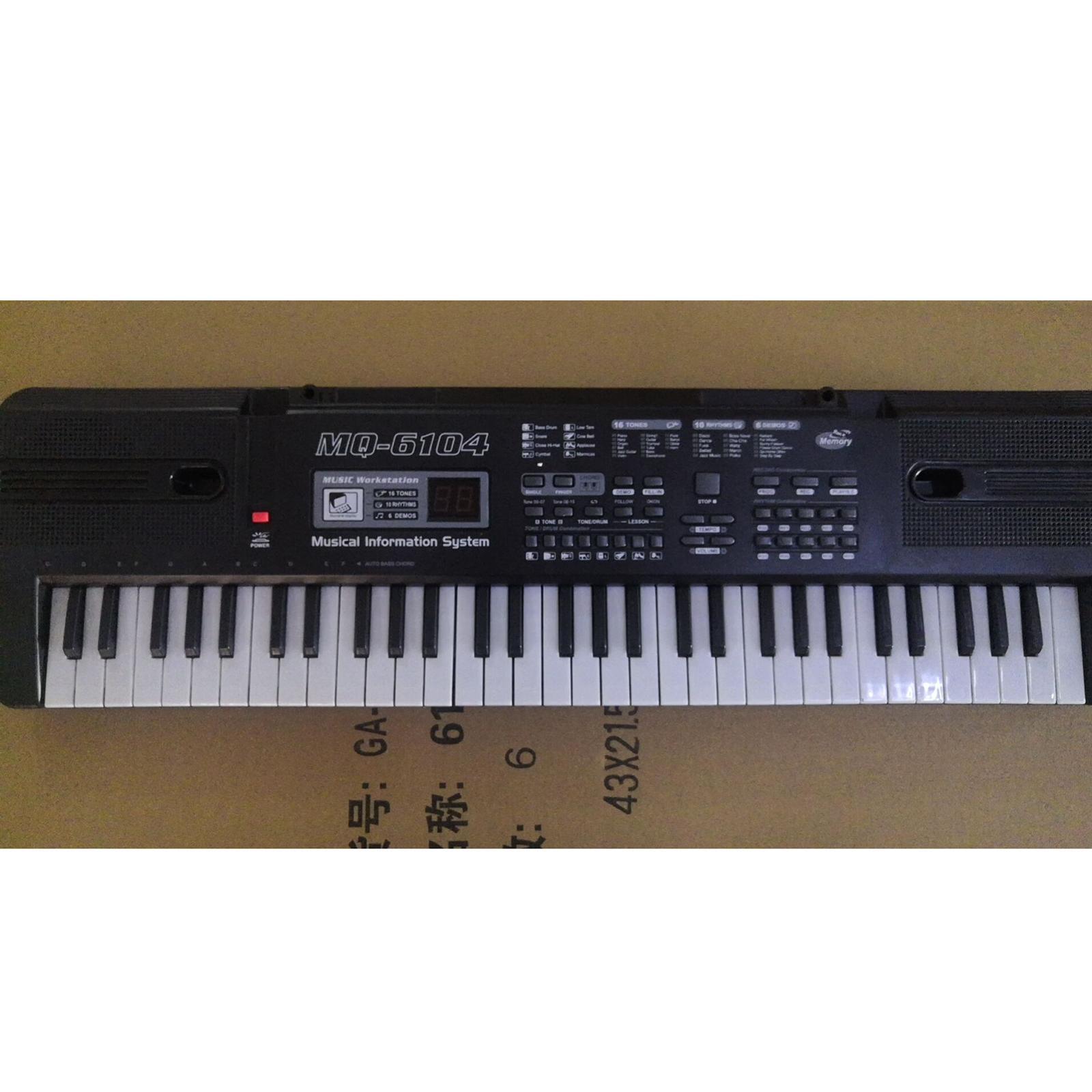 61 Key Portable Electric Piano Keyboard Early Education Toys for Toddlers