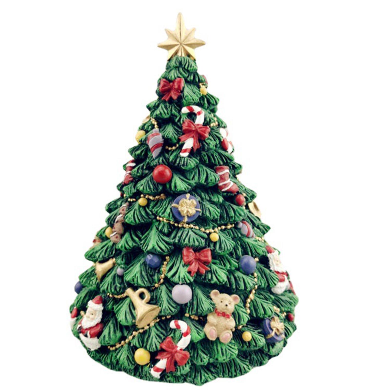 Hộp nhạc xoay cây thông noel Hộp nhạc giáng sinh quà tặng cho bạn bè trẻ em quà tặng doanh nghiệp