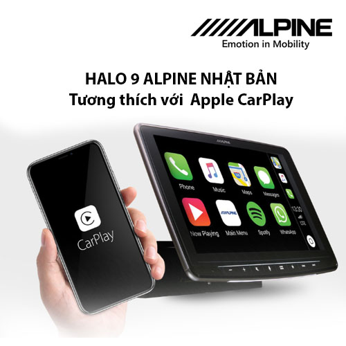 iLX-F309E MÀN HÌNH ĐA PHƯƠNG TIỆN 9 INCH APPLE CARPLAY/ ANDROID AUTO CHÍNH HÃNG ALPINE