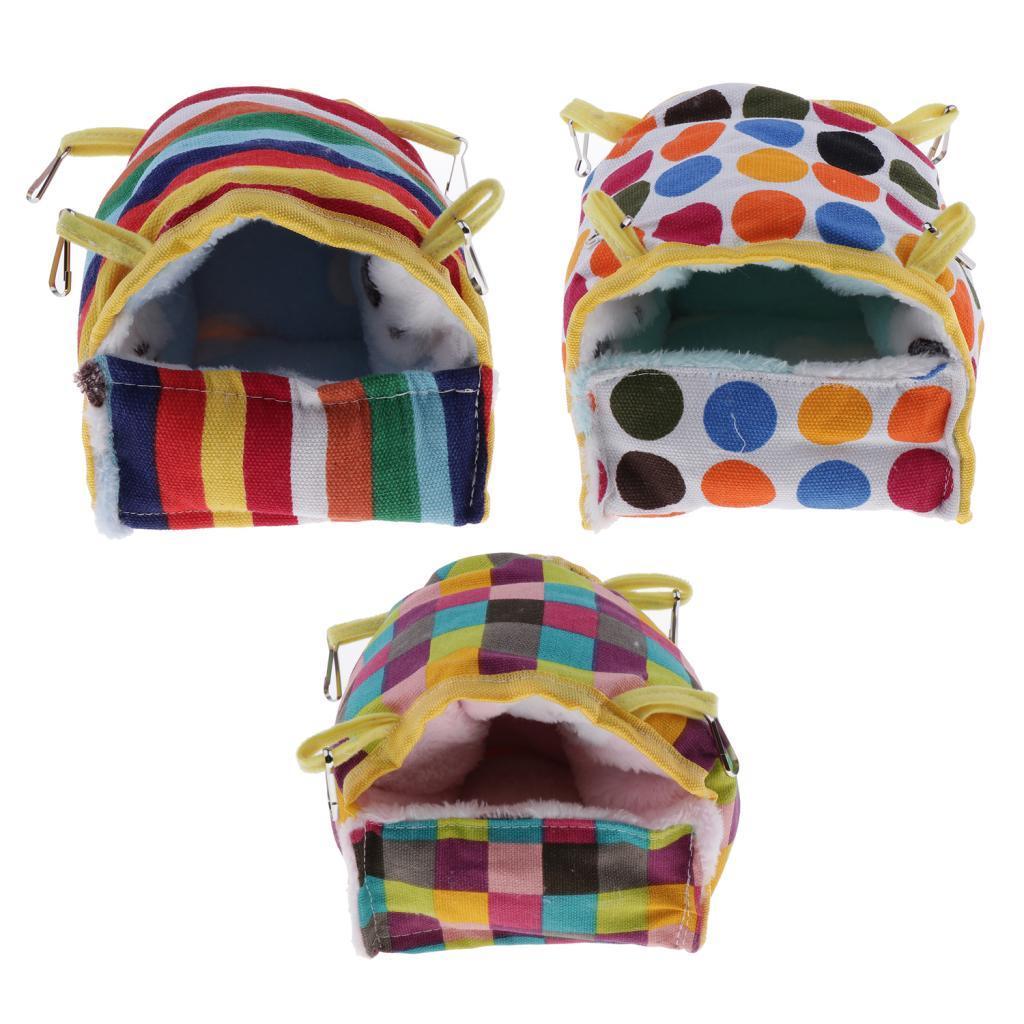 Hamster Guinea  Chinchilla Warm Sleeping Nest Cage Houses