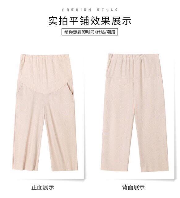 Quần short lửng thời trang cho mẹ bầu 40-100kgsẵn hàng giao ngay