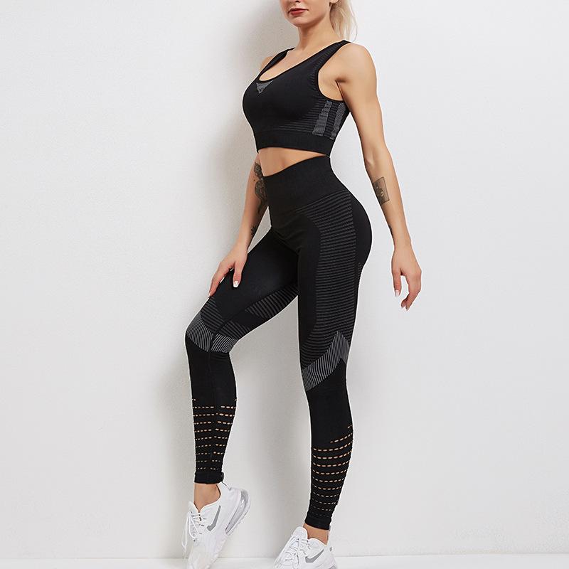 Quần tập thể dục quần legging phụ nữ quần áo liền mạch quần áo thể thao cao eo Color: Red Pants Size: L