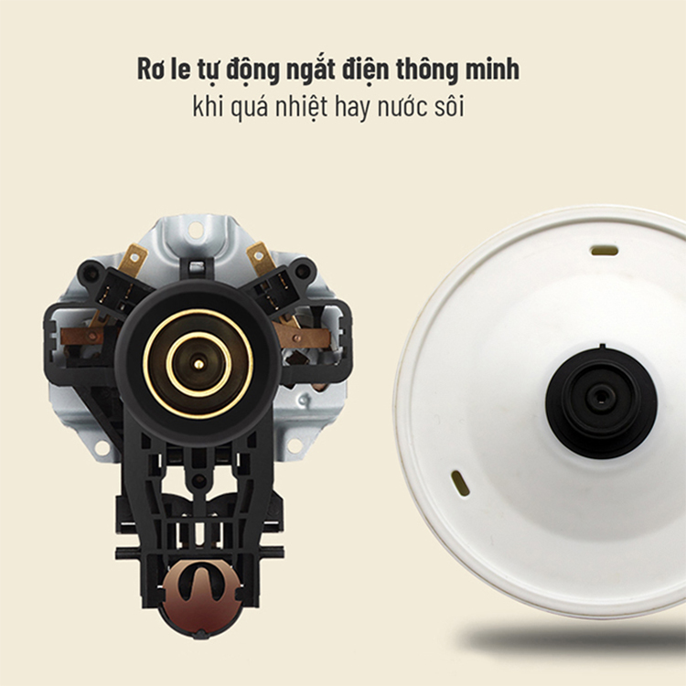 Ấm Đun Siêu Tốc 2 Lớp Nagakawa NAG0314 - Hàng Chính Hãng