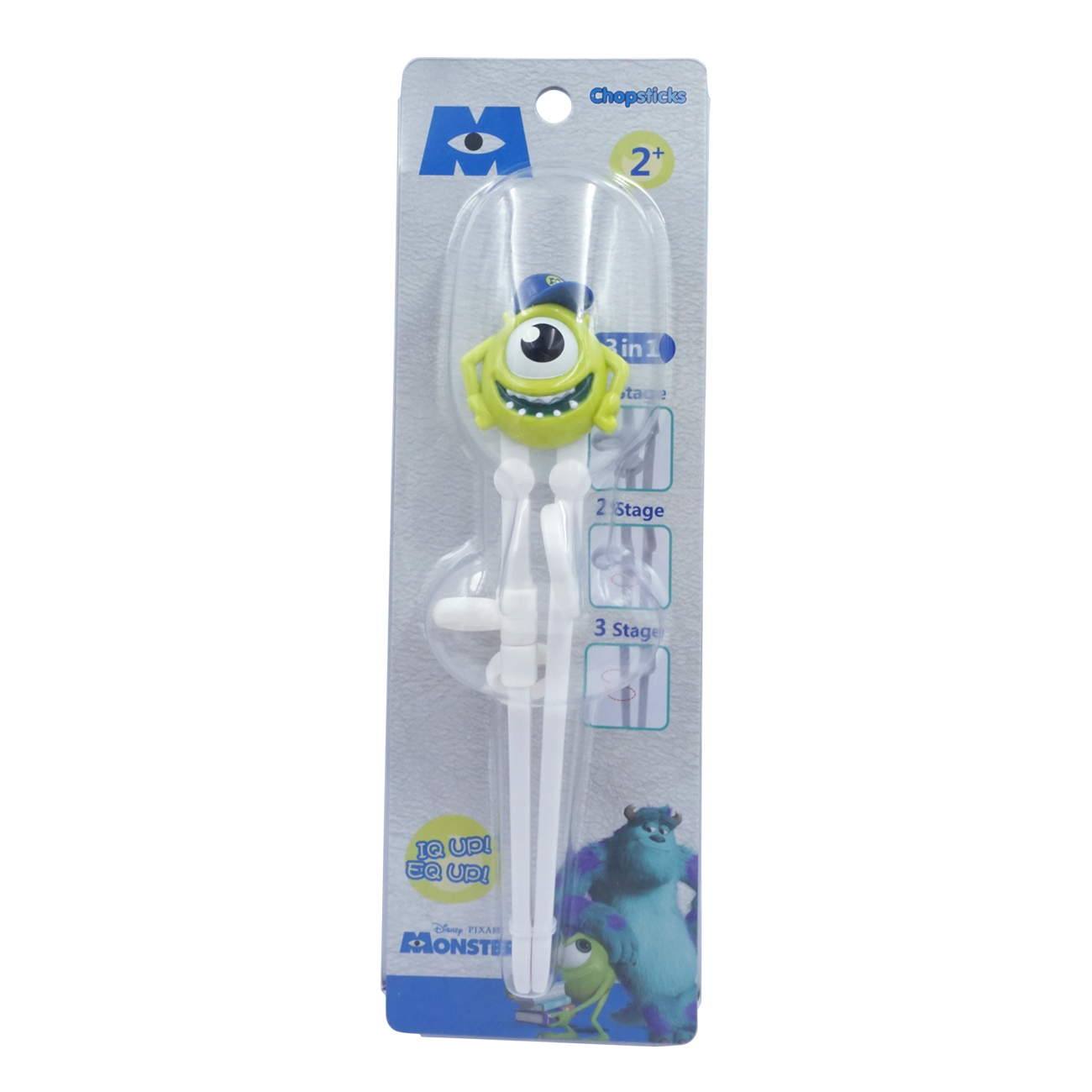Đũa tập ăn dặm tay phải Disney hình Mike 3D cho bé