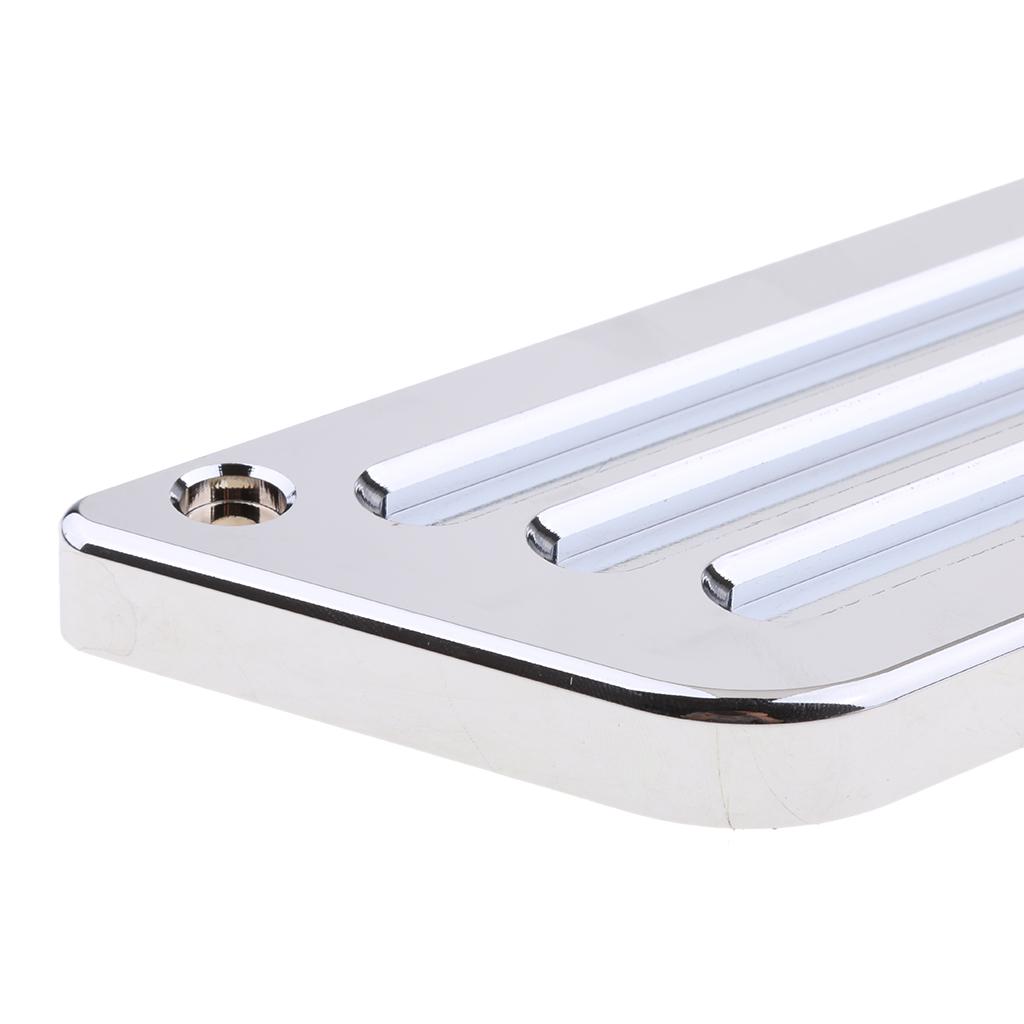 Chrome Billet Latch Cover For Harley Touring Saddlebag 93-13