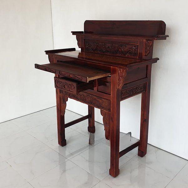 Bàn Thờ Phật, Bàn Thờ Gia Tiên, bàn cúng gỗ, bàn thờ gia đình gỗ tràm Trang Trí Nhà Decor Phòng Decor - Mẫu 2 tầng