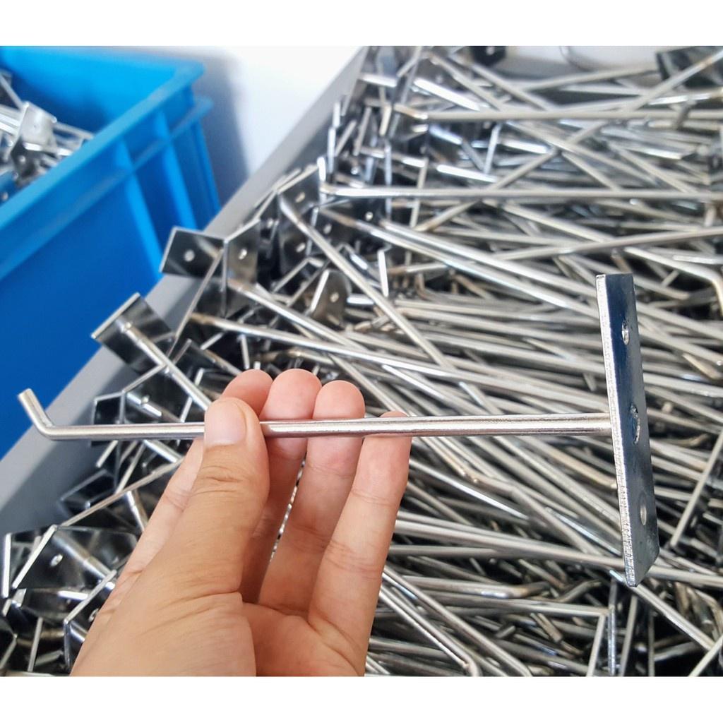 Móc treo phụ kiện điện thoại bắn trực tiếp lên tường làm bằng inox 304 chuẩn 100%