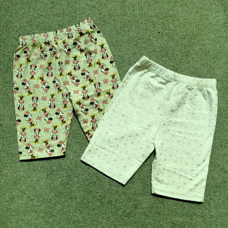Quần Legging Lửng Cotton 4 Chiều Cho Bé 1-10Y