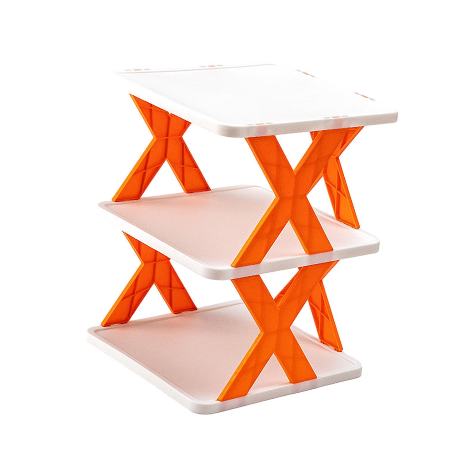 Foldable Shoe Rack Shoe Shelf Portable Flower Pot Holder Shoe Closet Shoe Storage Organizer Shoe Stand for Apartment Bathroom