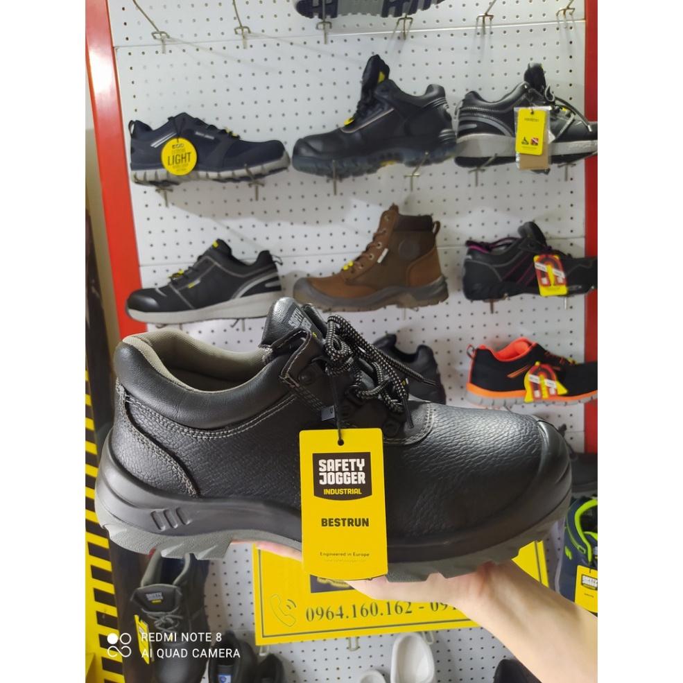 Giày Bảo Hộ Jogger Bestrun S3, Chống Đâm Xuyên, Chống Va Đập, Da Chất Lượng Cao