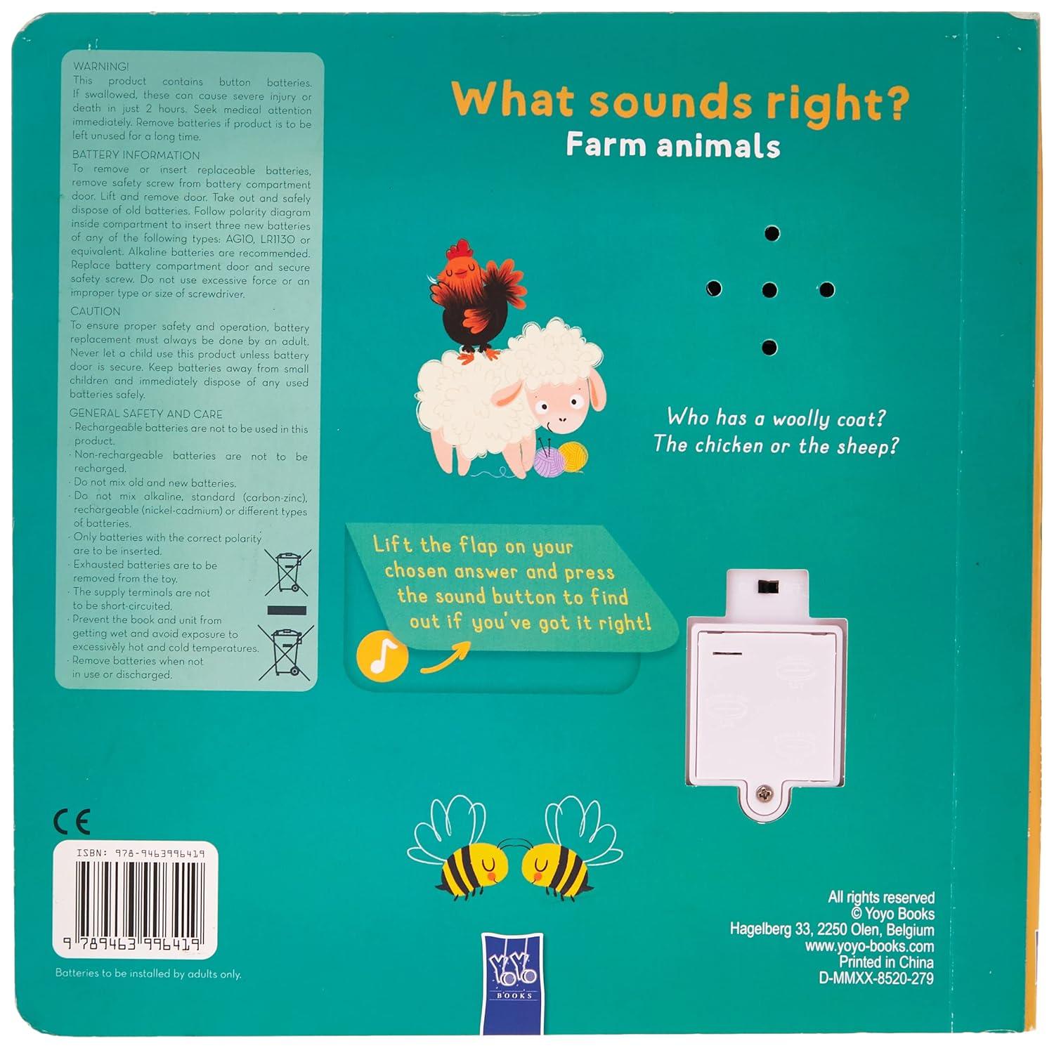 What Sounds Right?: Farm Animals