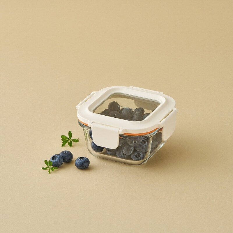 Hộp đựng thực phẩm thủy tinh LocknLock The Cube Square, Hàng chính hãng, nhiều dung tích - JoyMall