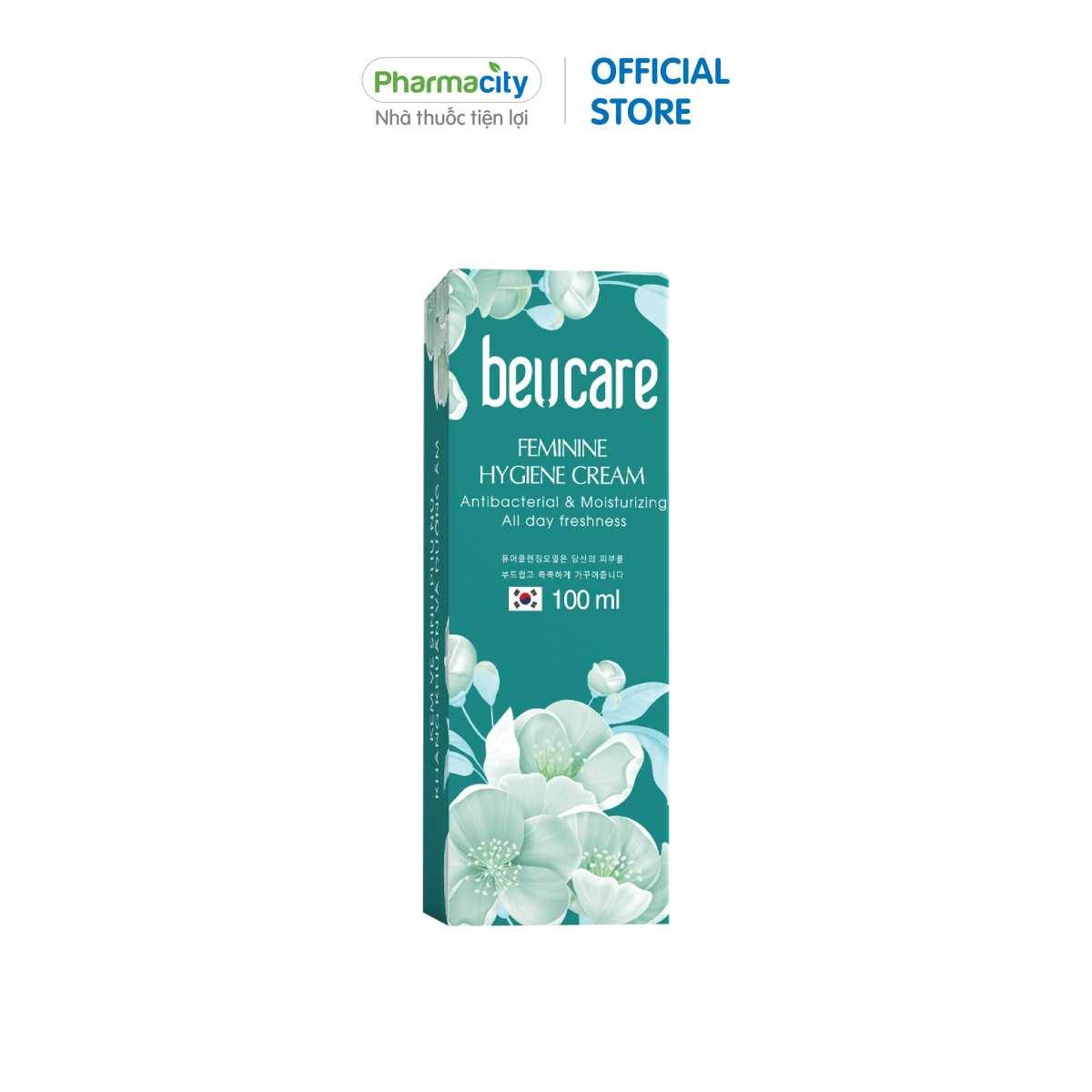Kem vệ sinh phụ nữ dưỡng ẩm BeUCare Ferminine Hygiene Cream - Antibac terial & moisturizing