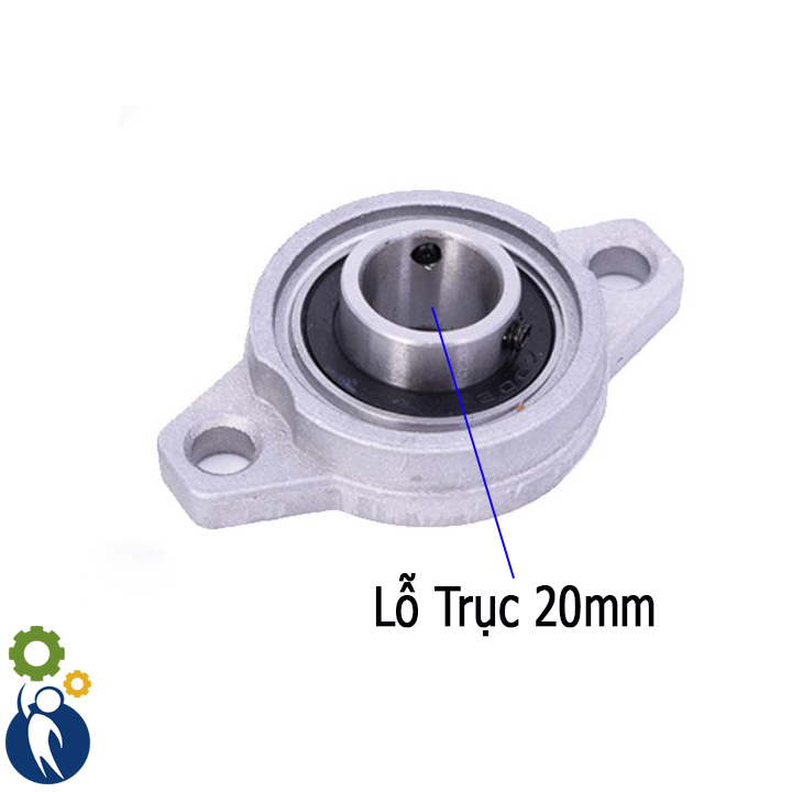 Gối Đỡ Vòng Bi Trục Ngang 20mm