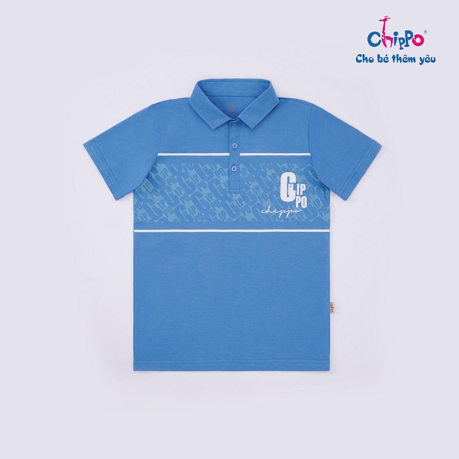 Áo Polo Chippo cho bé trai chất liệu 100% Cotton áo thun sơ mi đi học cho bé từ 11 đến 14 tuổi (34-50Kg)