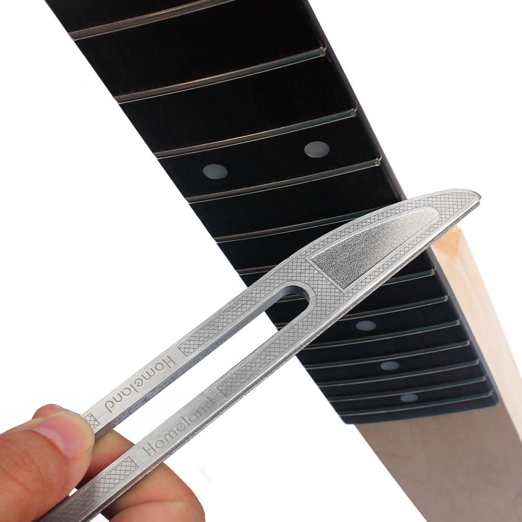 Guitar Luthier Tool Stainless Steel File for Guitar Frets Bass Ukulele Mandolin Banjo Parts Accessories