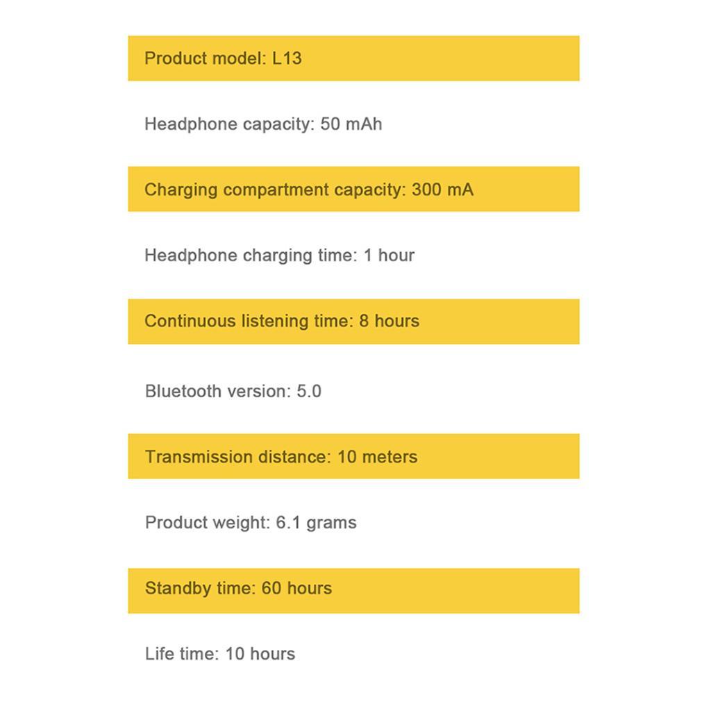 2x Sports Bluetooth 5.0 Earphone Earbuds Headphone black