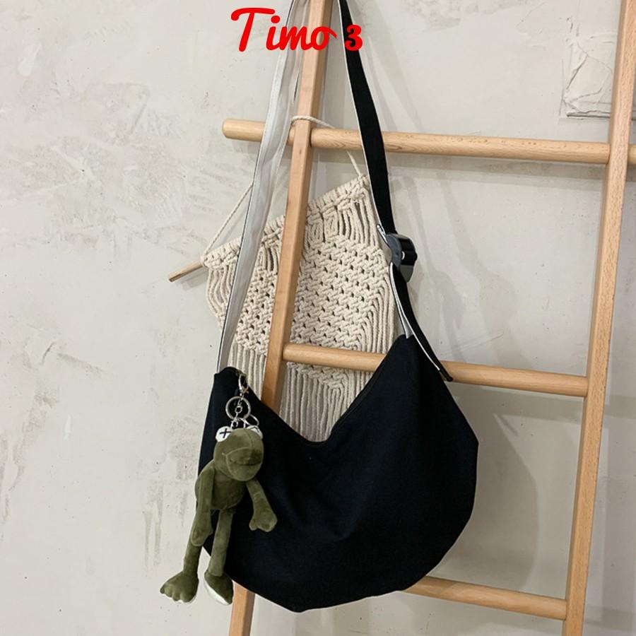 Túi đeo chéo nữ đi học túi tote vải canvas đựng sách vở a4 phong cách ulzzang TUITOTE3