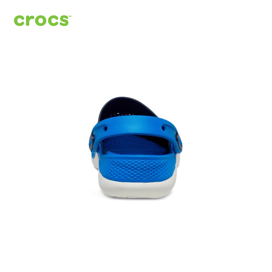 Giày lười trẻ em Crocs LiteRide 360 Clog Kid Navy/Bright Cobalt - 207021-4KB