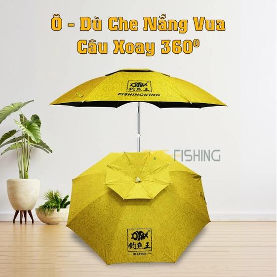 Ô - Dù Che Nắng Vua Câu Xoay 360,đường kính 2.2m