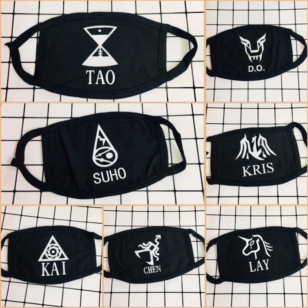 KHẨU TRANG THÀNH VIÊN EXO COMBO 5 CÁI