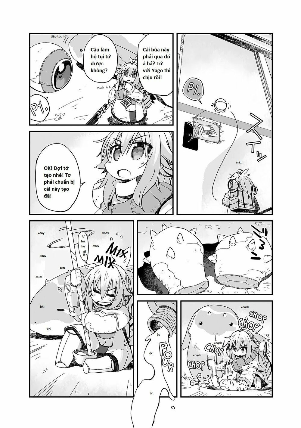 ngay cả khi hậu tận thế, thật hạnh phúc vẫn còn được sống... chapter 6 5