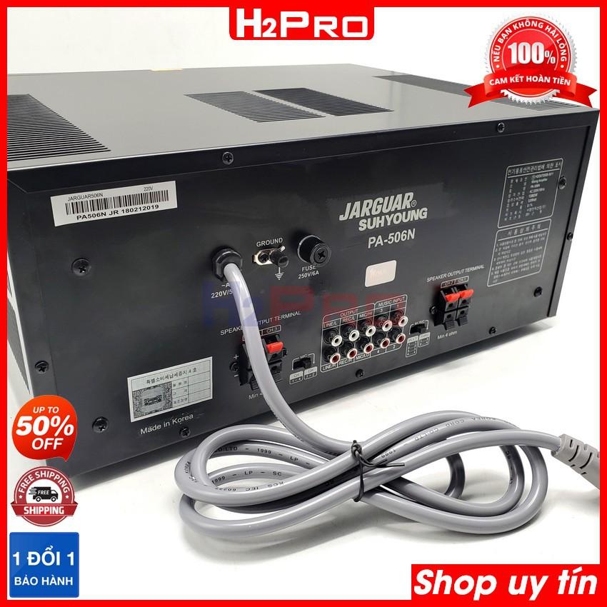 Amply Jarguar 506N KOMI H2Pro 16 sò lớn Toshiba-1080W-4 đường tiếng-linh kiện Hàn Quốc (tặng 10m dây loa 160K)