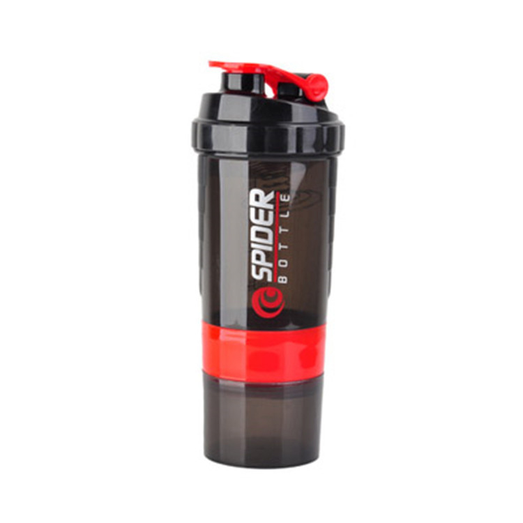 Bình nước tập Gym Shaker chính hãng Top Body, bình lắc 3 ngăn, có lò xo ở bên trong, sử dụng tập gym, chơi thể thao