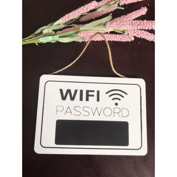 BẢNG TREO GHI PASS WIFI CHO QUÁN,SHOP,STORE DỄ DÀNG SỬA ĐỔI