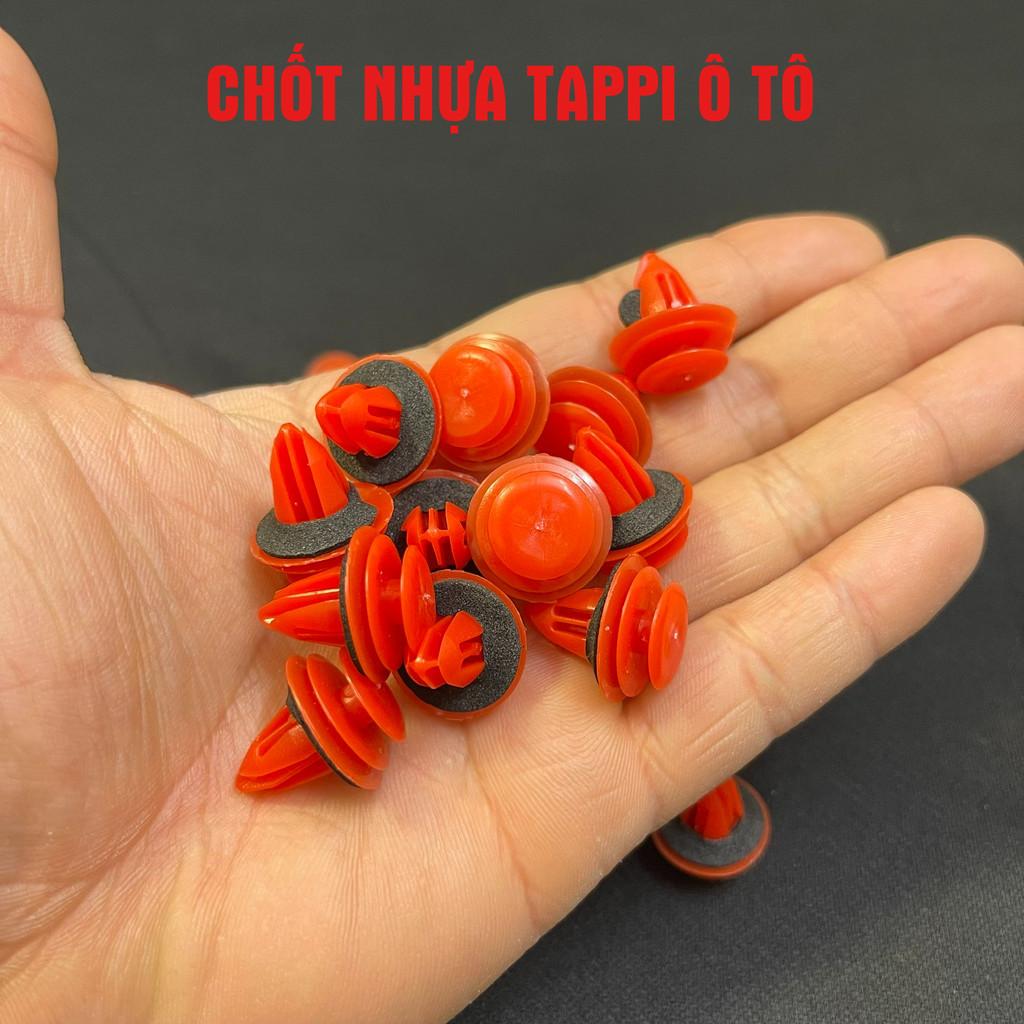 Chiếc chốt nhựa tappli POM cho cửa xe oto có Gioăng cao cấp phù hợp nhiều dòng xe