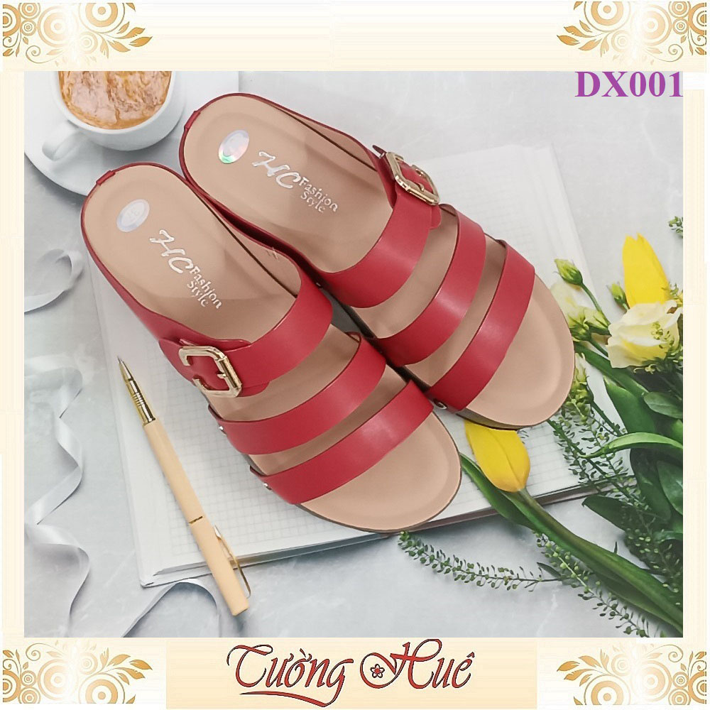Dép Nữ Quai Ngang Đế Xuồng Cao 5CM - DX001