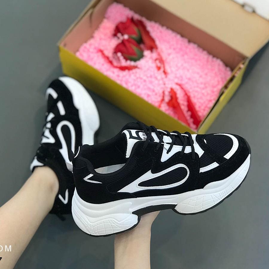 Giày Thể Thao Đế Cao 4 cm Cá Tính B927