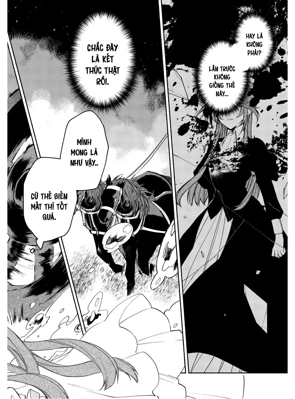 vì đã trở về thân phận ác nữ nên tôi nghĩ mình sẽ chạy trốn khỏi hoàng tử CHƯƠNG 1.1 15