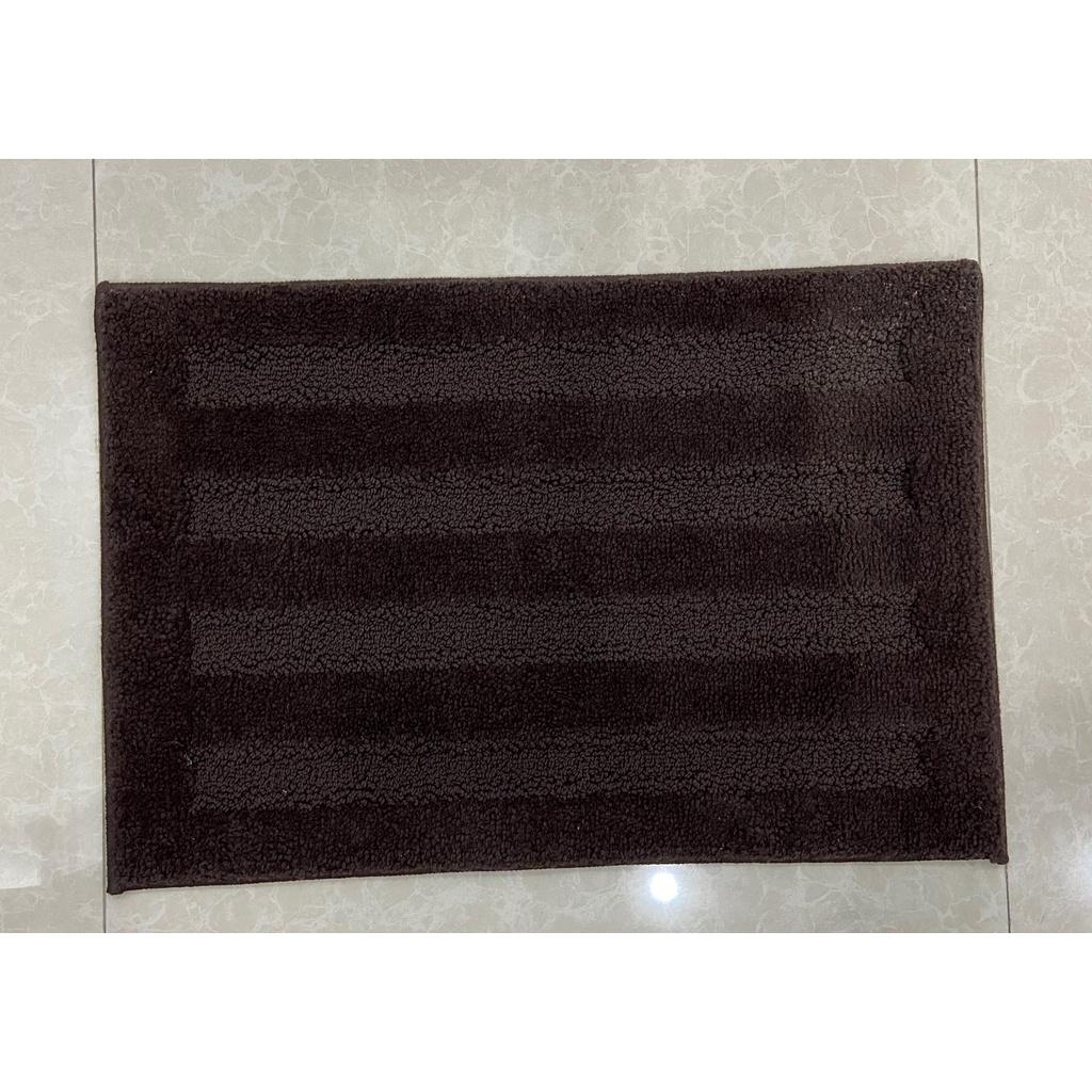 Thảm nhà tắm nâu 40x60 cm EMTEN