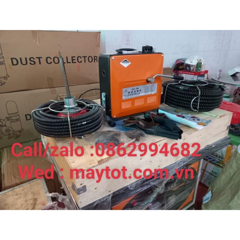 máy thông cống GQ 150 công suất 1800w cho dây phi 8 , phi 16, phi 22  chuyên dụng