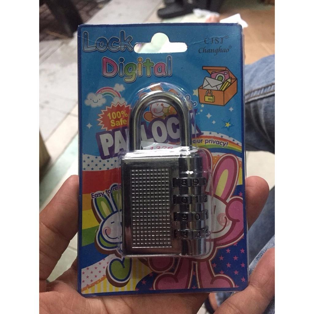 Ổ Khóa 4 Số Tiện Dụng Cho Gia Đình