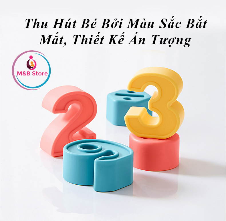 Đồ Chơi Giáo Dục Bảng Số Xếp Hình - KUB