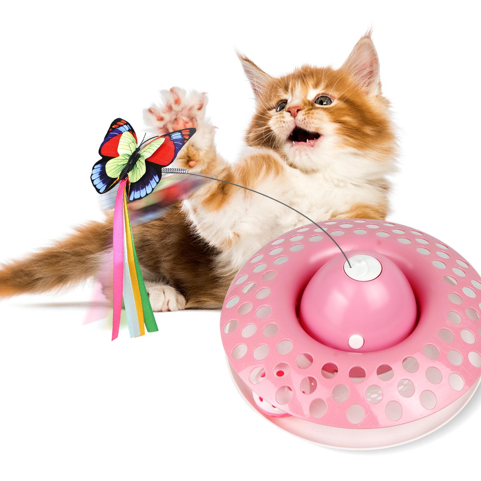 Đồ chơi mèo xoay điện 360 °