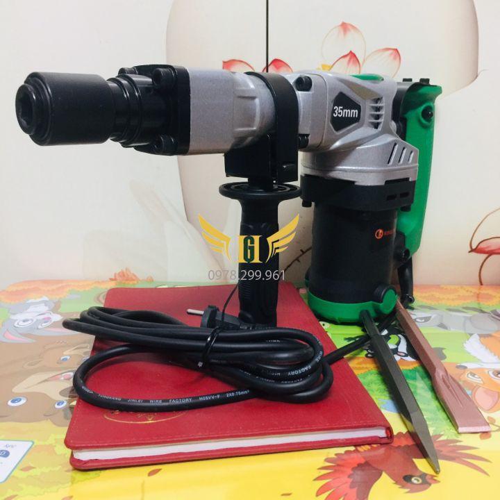 Máy Chuyên Đục Bê tông KINGPRO 17 Ly 1800W 17-35mm+Tặng 2 mũi đục