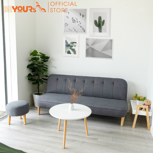 Bộ Sofa Giường Bàn Trà Ghế Đôn BEYOURs Đa Năng Tiện Dụng Nội Thất Phòng Khách Lắp Ráp Dễ Dàng