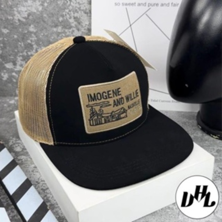 Nón snapback, mũ lưỡi trai nam nữ HIPHOP IMOGENE phối vải KAKI nhập khẩu thời trang (ẢNH THẬT)