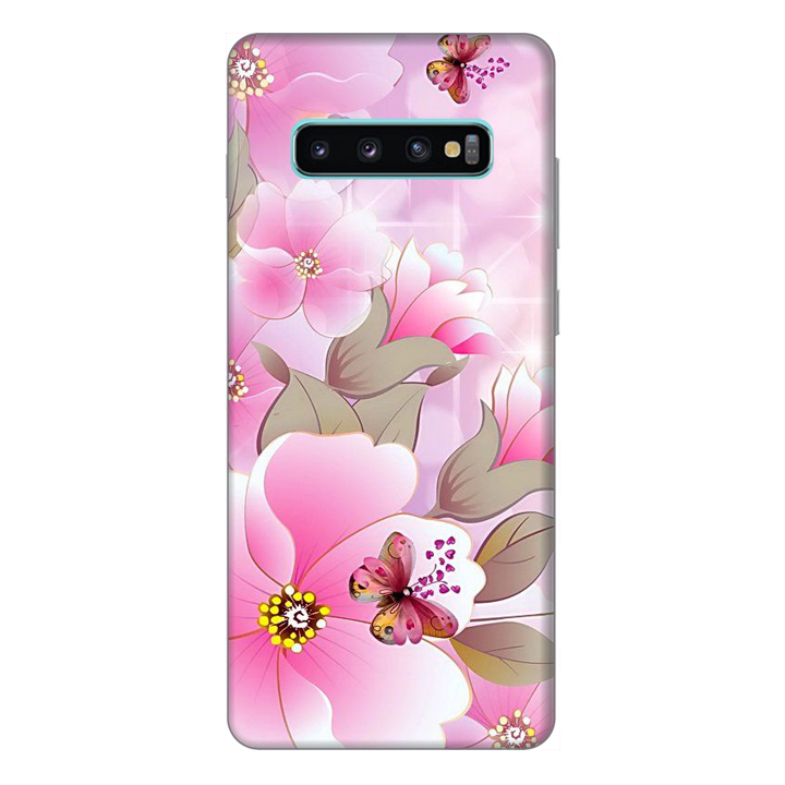 Ốp lưng điện thoại Samsung S10 Plus hình Tình Yêu Gấu Bông